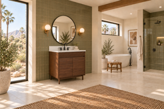 Carina 30 in. Single Sink Teak Wood Bathroom Vanity