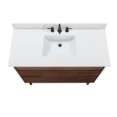 Carina 48 in. Single Sink Bathroom Vanity