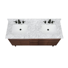 Carina 60 in. Double Sink Bathroom Vanity