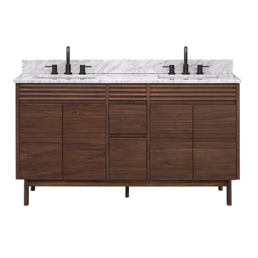 Carina 60 in. Double Sink Bathroom Vanity