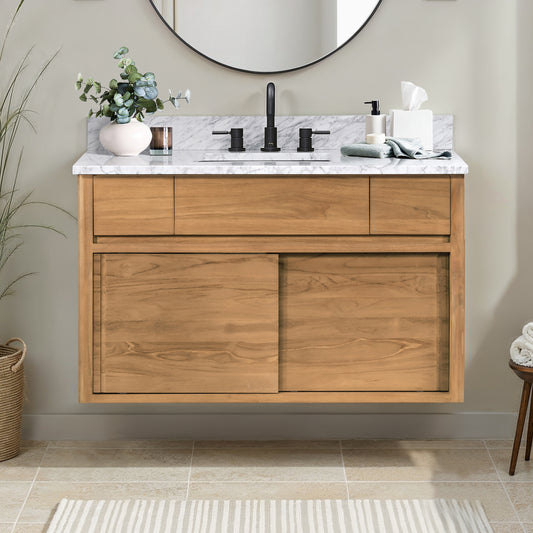 Colbie 42 in. Single Sink Bathroom Vanity with Dual Mount Option