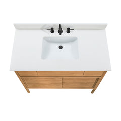 Colbie 42 in. Single Sink Bathroom Vanity with Dual Mount Option