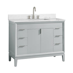 Emma 42 in. Single Sink Bathroom Vanity
