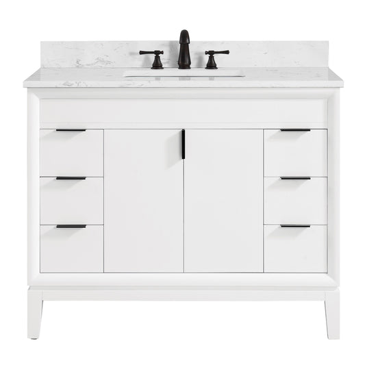 Emma 42 in. Single Sink Bathroom Vanity