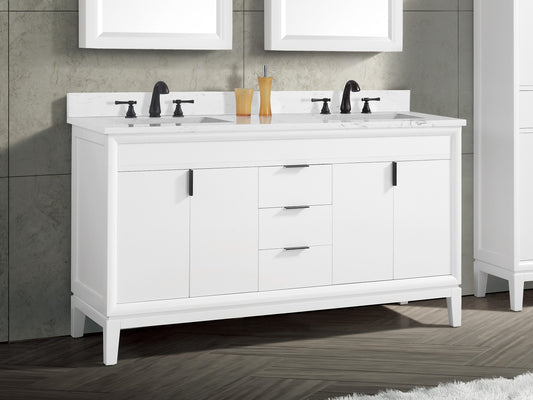 Emma 60 in. Double Sink Bathroom Vanity