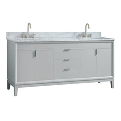 Emma 72 in. Double Sink Bathroom Vanity