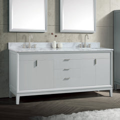 Emma 72 in. Double Sink Bathroom Vanity