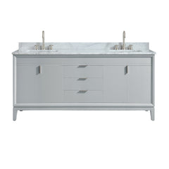 Emma 72 in. Double Sink Bathroom Vanity