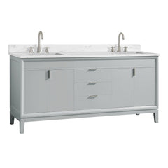 Emma 72 in. Double Sink Bathroom Vanity