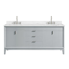 Emma 72 in. Double Sink Bathroom Vanity