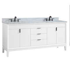 Emma 72 in. Double Sink Bathroom Vanity