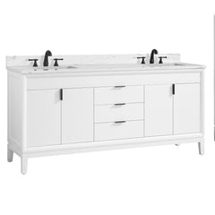 Emma 72 in. Double Sink Bathroom Vanity