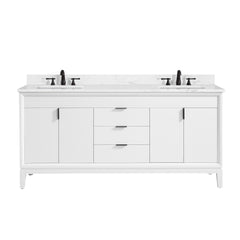 Emma 72 in. Double Sink Bathroom Vanity