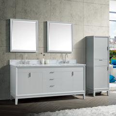 Emma 72 in. Double Sink Bathroom Vanity
