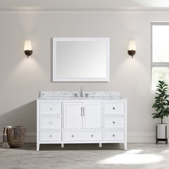 Everette 60 in. Single Sink Bathroom Vanity