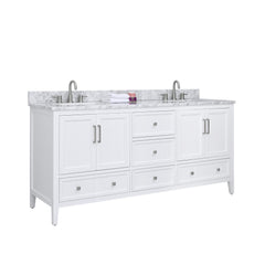 Everette 72 in. Double Sink Bathroom Vanity