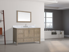 Everette 60 in. Single Sink Bathroom Vanity