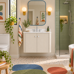 Haley 30 in. Single Sink Bathroom Vanity with Wall-Mount Option