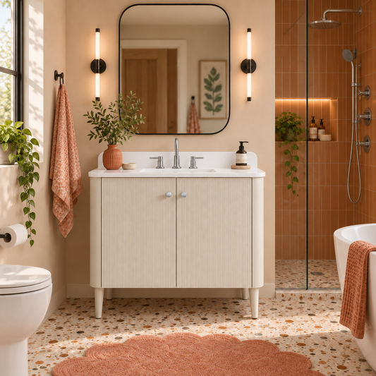 Haley 36 in. Single Sink Bathroom Vanity with Wall-Mount Option