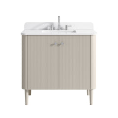 Haley 36 in. Single Sink Bathroom Vanity with Wall-Mount Option