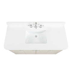 Haley 48 in. Single Sink Bathroom Vanity with Wall-Mount Option