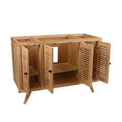 Harper 48 in. Single Sink Teak Bathroom Vanity