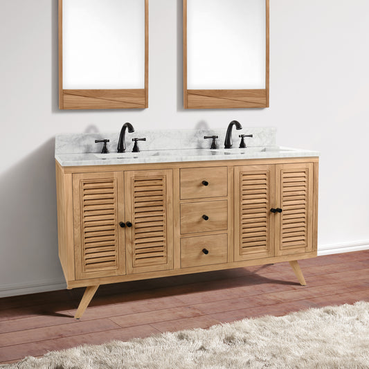 Harper 60 in. Double Sink Bathroom Vanity