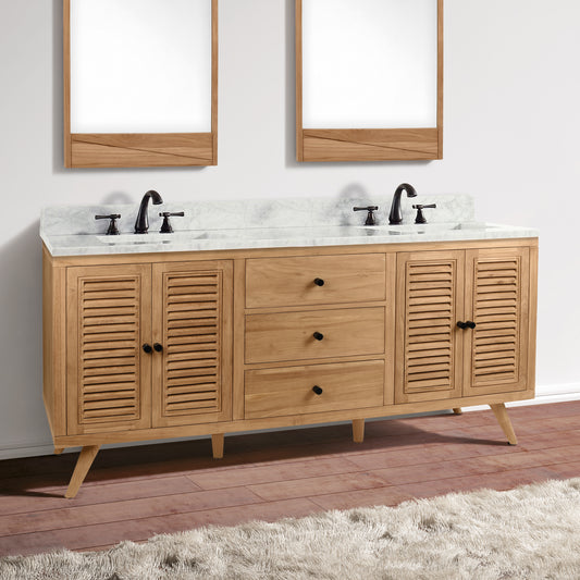 Harper 72 in. Double Sink Bathroom Vanity