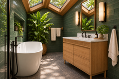 Kayla 36 in. Single Sink Teak Wood Bathroom Vanity