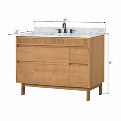 Kayla 48 in. Single Sink Bathroom Vanity