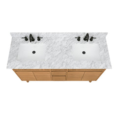 Kayla 60 in. Double Sink Bathroom Vanity