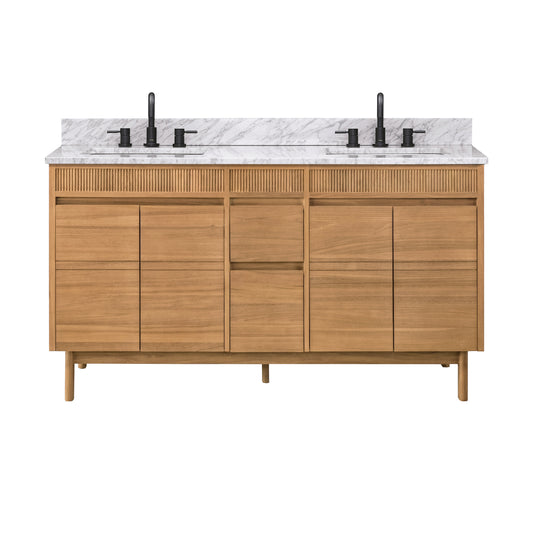 Kayla 60 in. Double Sink Bathroom Vanity