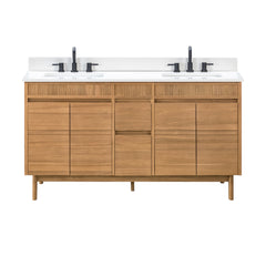 Kayla 60 in. Double Sink Bathroom Vanity