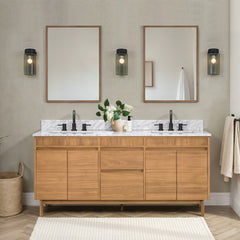 Kayla 72 in. Double Sink Bathroom Vanity
