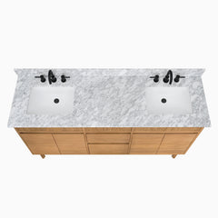 Kayla 72 in. Double Sink Bathroom Vanity