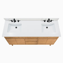 Kayla 72 in. Double Sink Bathroom Vanity