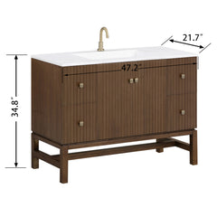 Kenzo 47 in. Single Sink Bathroom Vanity