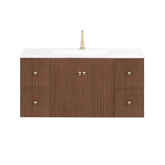 Kenzo 47 in. Single Sink Bathroom Vanity with Dual Mount Option