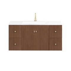Kenzo 47 in. Single Sink Bathroom Vanity with Dual Mount Option