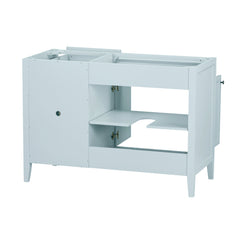 Layla 48 in. Left-Offset Single Sink Bathroom Vanity
