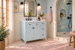 Layla 36 in. Left-Offset Single Sink Bathroom Vanity
