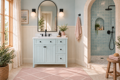 Layla 36 in. Left-Offset Single Sink Bathroom Vanity