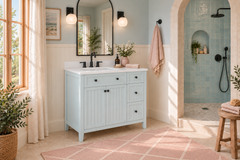 Layla 36 in. Left-Offset Single Sink Bathroom Vanity