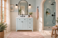 Layla 36 in. Left-Offset Single Sink Bathroom Vanity