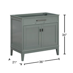Madison 36 in. Single Sink Bathroom Vanity
