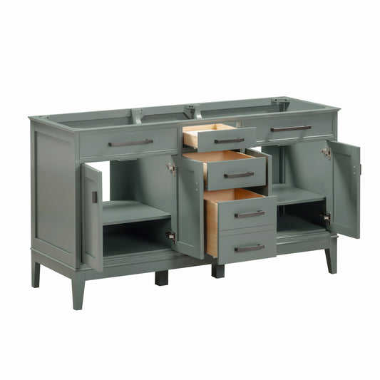 Madison 60 in. Double Sink Bathroom Vanity