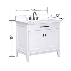 Madison 36 in. Single Sink Bathroom Vanity