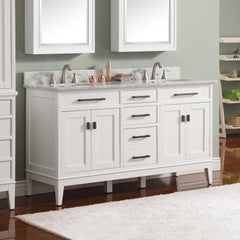 Madison 60 in. Double Sink Bathroom Vanity
