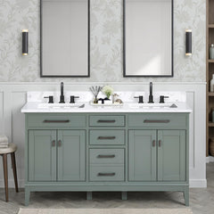 Madison 60 in. Double Sink Bathroom Vanity