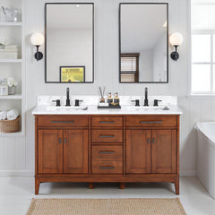 Madison 60 in. Double Sink Bathroom Vanity